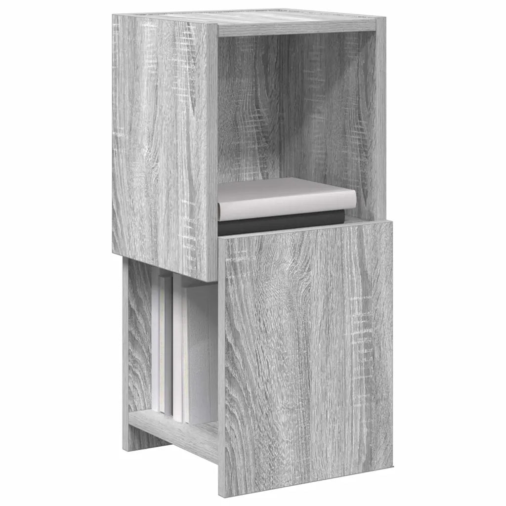 Mobile angolare Grigio Sonoma 25,5x25x55cm Legno multistrato 889826