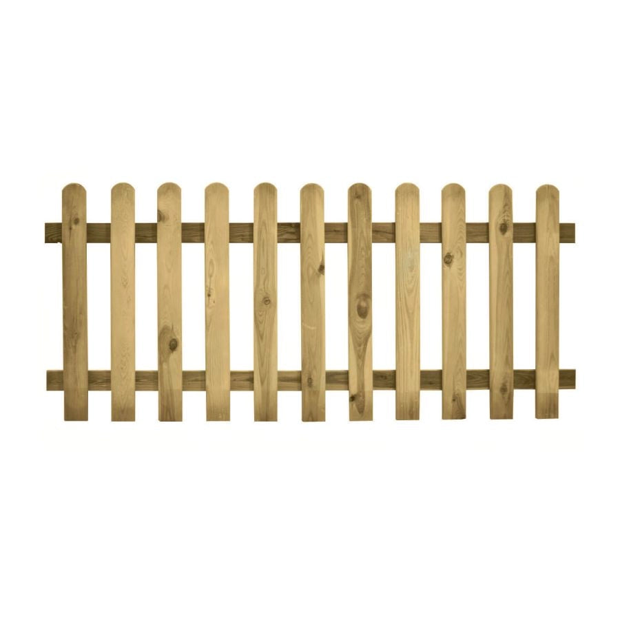 Steccato milano 180x80 cm pino impregnato