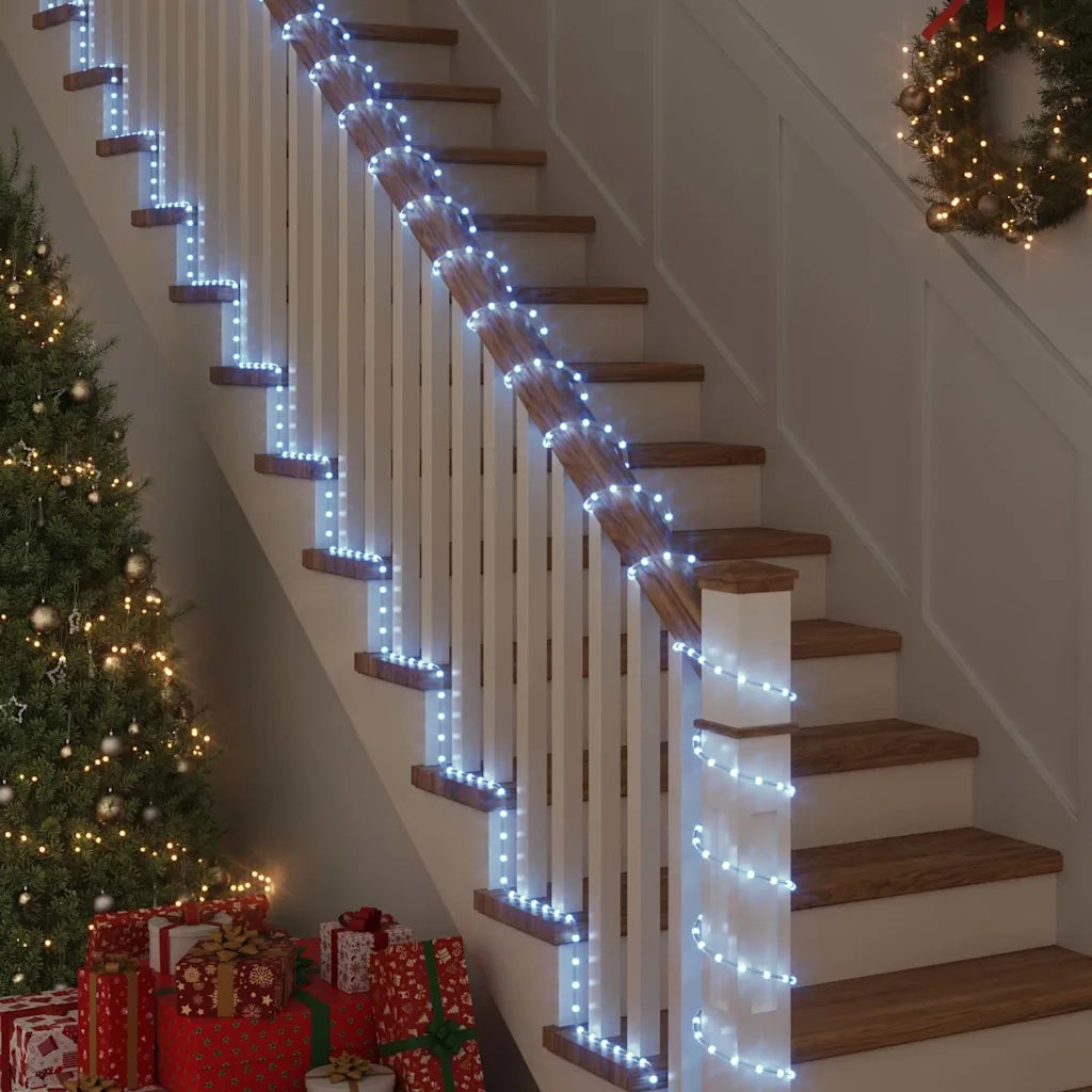Luce a corda con 2400 LED Bianco Freddo 100 m PVC CFW3809230