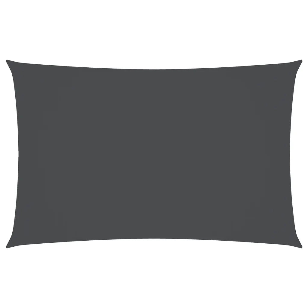 Parasole a vela | Telo Ombra | Vela da ombra Oxford Rettangolare 3,5x5 m Antracite