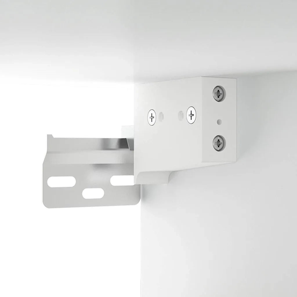 Armadietto Pensile a Parete Bianco 69,5x34x90 cm CFW1107580