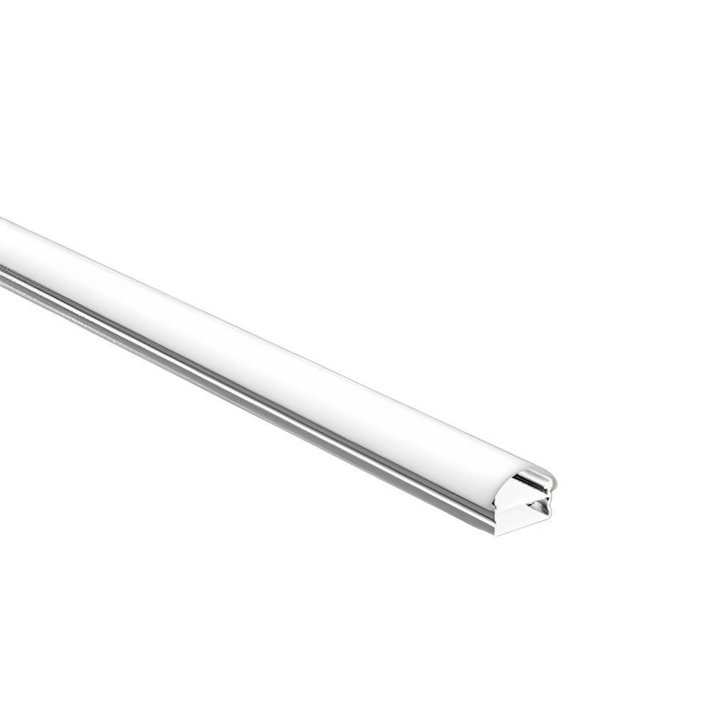 Trade Shop - 10 Pz Profilo In Alluminio Bombato A Plafone Sezionabile 2mt Per Strip Led Al-01 -