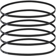 5 pezzi - tirante chiuso - GT2-6-400MM - accessori 3D printer - cinghia trasmissiva infinita - gomma .