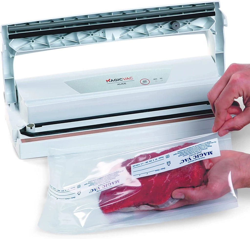 Magic Vac V952PK1 Alice Macchina per Sottovuoto 800 mbar 140 W Doppio Filtro colore Bianco