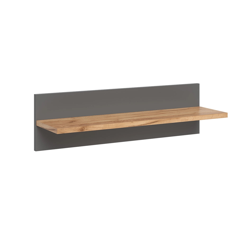 Vitalispa Scaffale a muro per bambini Grigio/Artisan 70 x 20 cm