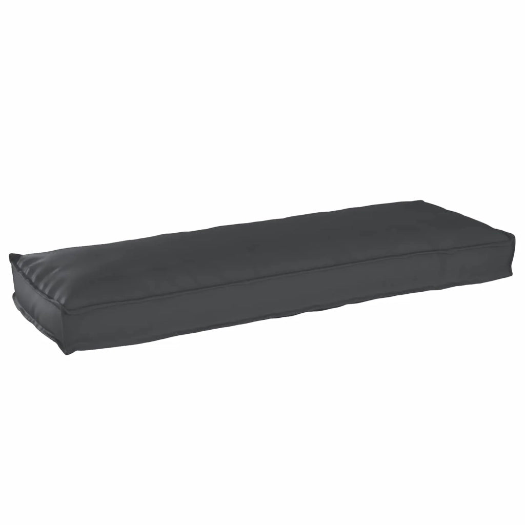 Set di Cuscini per Pallet 2 pcs Nero 120 x 40 x 8 cm 42001702