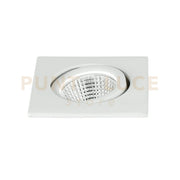 INCASSO LED POLARIS BIANCO QUADRATO 3W 300LM 4000K 6,6X6,6X5,7CM