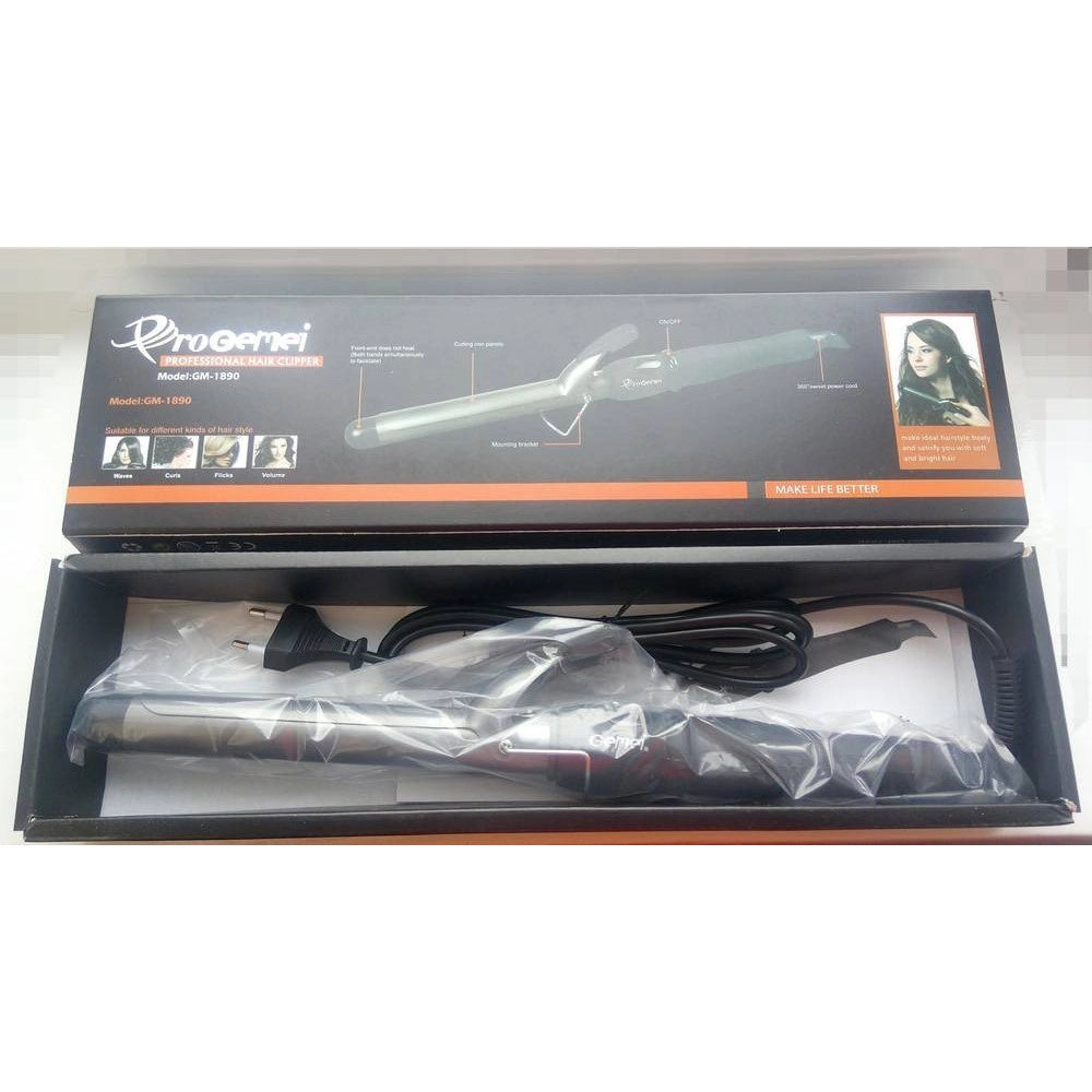 Trade Shop - Piastra Arricciacapelli Professionale In Ceramica Tormalina Gm-1890 Termostato -
