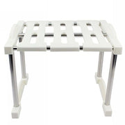 Trade Shop - Mensola Sovrapponibile Salvaspazio Impilabile Organizer Cucina Armadio Mobili 27 -