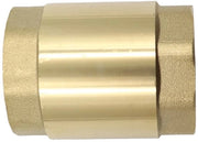 Valvola di ritorno in rame - 1/2" Connettore - Meccanismo di ritorno a vuoto - Membrana rinforzata - Compatta - Tecnologia di serraggio rigido - Valvola di acqua