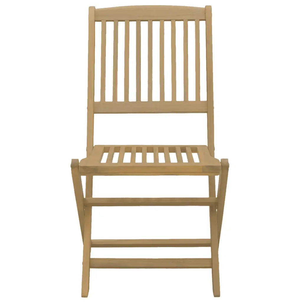Sedie Giardino Pieghevoli 4 pz | Sedie da Esterno 44x50x88cm Legno Massello Acacia