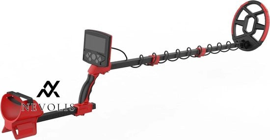 Metaaldetector professionale per adulti con punti di detezione molto precisa, IP68 impermeabile, risciacquo, chip DSP avanzato, display LCD più grande, illuminazione di background.