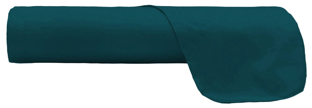 Lenzuolo Sopra in Tinta Unita Verde Petrolio Singolo