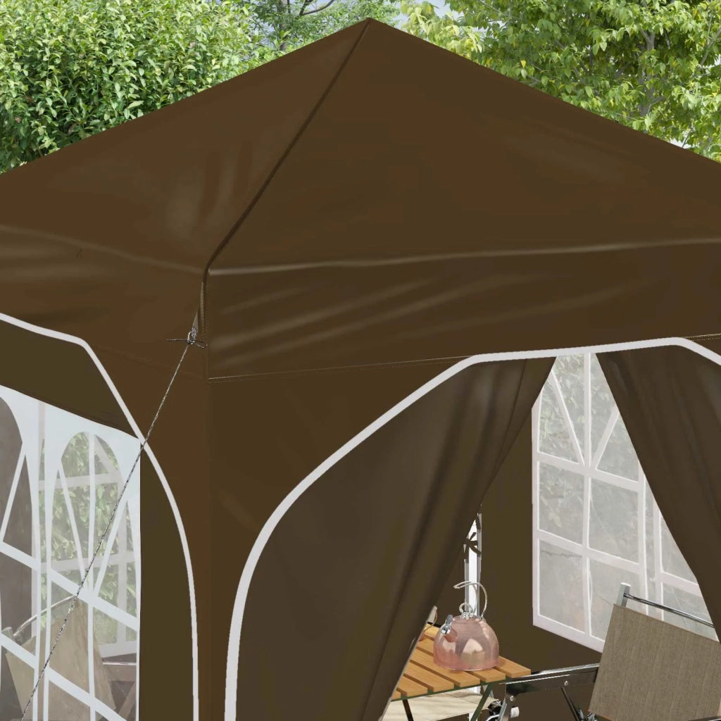 Tenda per feste a pop-up 192 x 192 x 245 cm Tortora 42019839