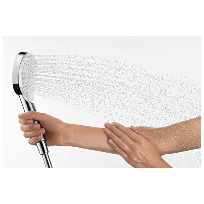 Hansgrohe Crometta Soffione doccia manuale Cromo, Bianco