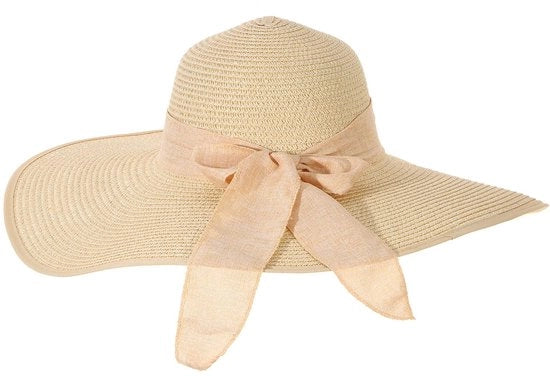 Grossa cappotta di paglia con elastico per donne, grande cappello di paglia pieghevole e ripiegabile per il mare e la spiaggia
