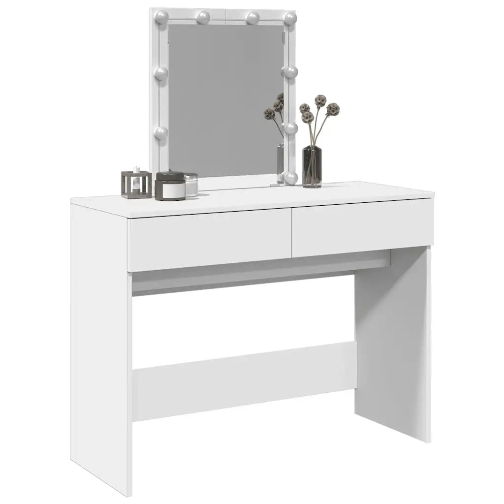 Toeletta con LED Bianco 100x40x130 cm
