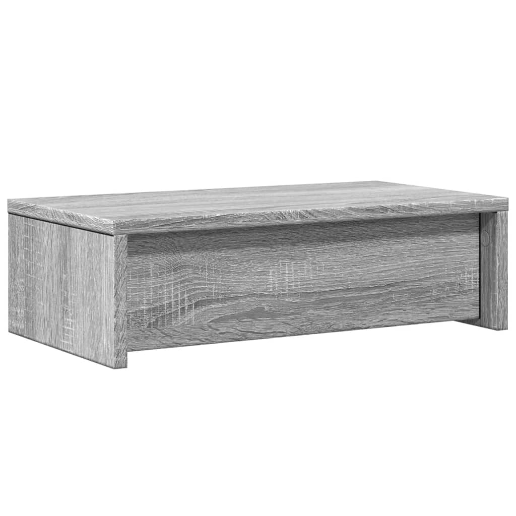 Supporto per monitor scrivania con cassetti legno ingegnerizzato Sonoma grigio 02_0044946