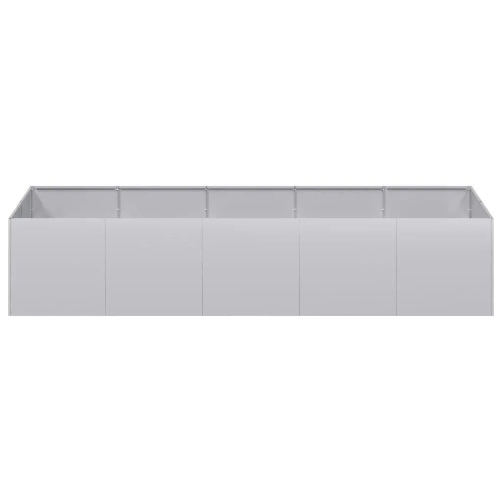 Fioriera 200x80x40 cm in Acciaio Zincato 860757