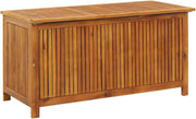 Baule da Esterno Contenitore Esterno Acacia Cassapanca in Legno da Esterno Massello di Acacia-113 x 50 x 58 cm