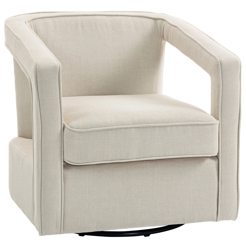 Poltrona Relax Girevole ¨C Zephmum ¨C Beige 77x75x72 cm
