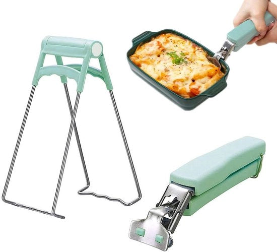 Gripper in beige con impugnatura di gomma morbida - Design ergonomico per maggiore comfort - Facile da utilizzare con funzionalità 2-in-1