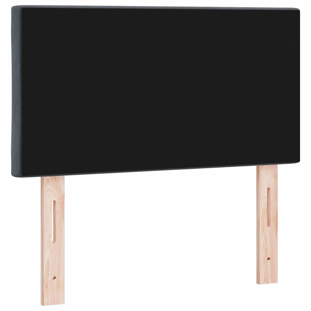 Testiera | Testata Grigio scuro 80 cm Velluto