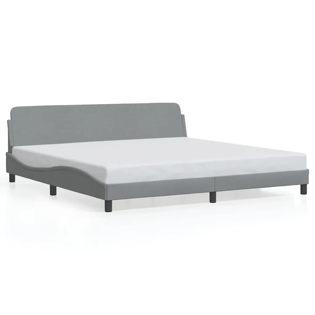 Giroletto Dover Grigio Chiaro 200x200 cm Tessuto 373245