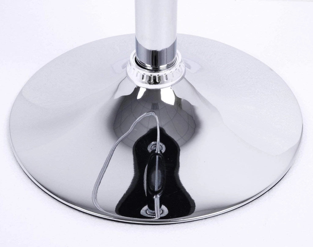 Sgabello da bar, sedia da bar con schienale, altezza regolabile 60 cm – 82 cm, girevole a 360 gradi, in similpelle, PU (nero)