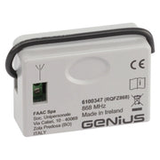 RICEVENTE RQFZ 868 GENIUS 6100347 AUTOMAZIONE AUTOMATISMI ORIGINALE GARANZIA