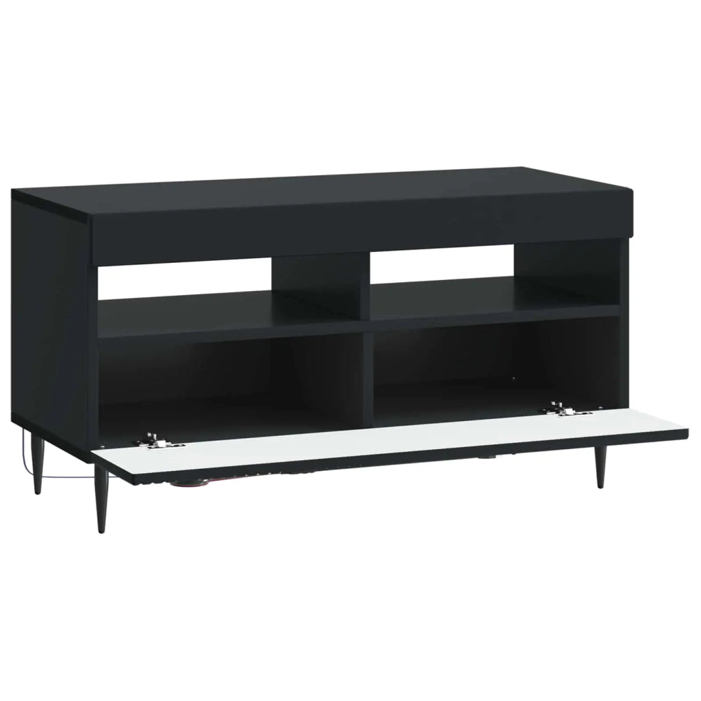 Mobile TV LED Nero Legno ingegnerizzato 896996