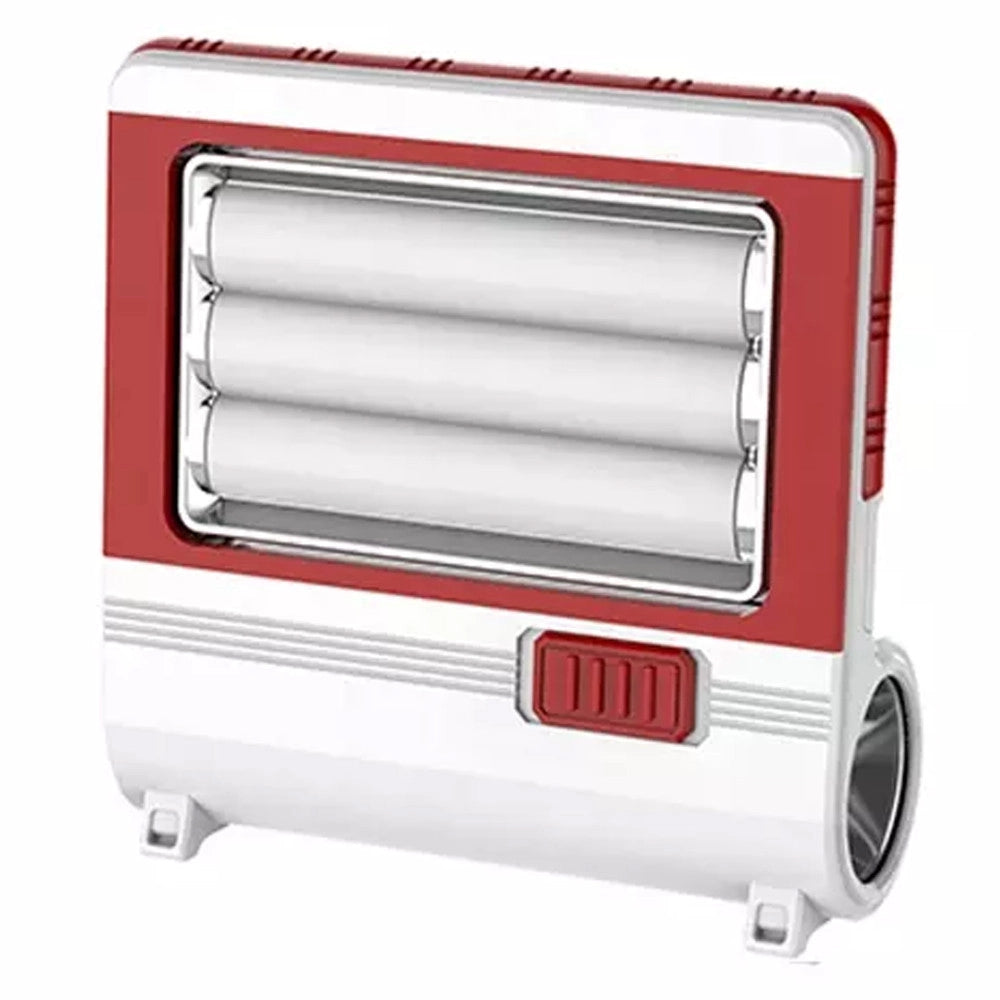 Trade Shop - Torcia Lanterna Lampada Ricaricabile 27 Led Multifunzionale Caricatore Emergenza -