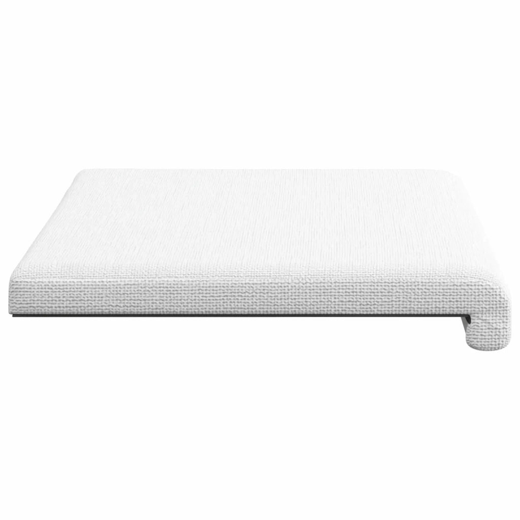Cuscino per panchina Tessuto Bianco Profondità 35 cm 42043172