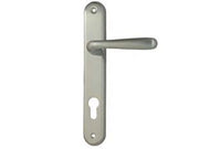 1paio maniglia karol placca foro yale zama finit. ott. cromo satinato mm90 cod:ferx.fer148054