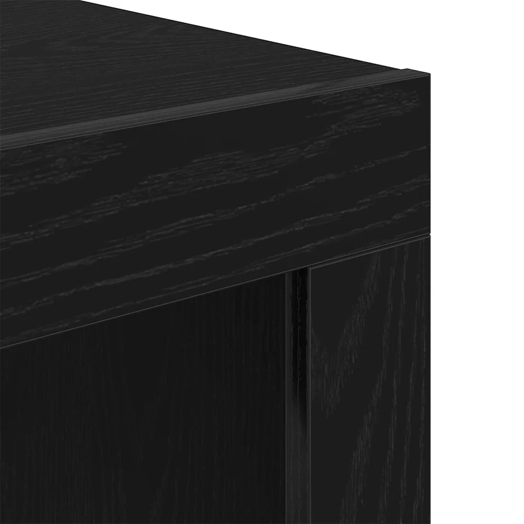 Tavolino da salotto Rovere Nero 50 x 50 x 35 cm 875033
