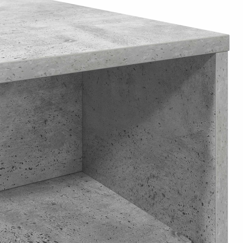 Tavolino da salotto Grigio cemento 100 x 50 x 40 cm 8000287