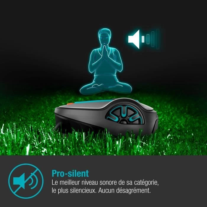 Robot rasaerba GARDENA - SILENO life 1000-15102-26