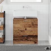 Mobile per lavandino Legno Vecchio 59x37x59 cm Legno Ingegnere