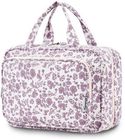 Organizzatore di Cosmetici per Donna con Specchio e Tasche Grande per Bagno
