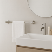 Portasciugamano Da Bagno 16101 Aristo Brush Nickle