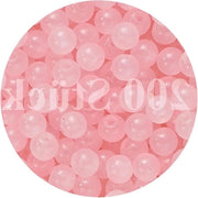 200 pezzi di cristallo di rospo 4 mm - cristalli di rospo rosa per bracciali e collane