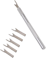 Naaigereedschap Ergonomico - Tornitore con Funzione di Sicurezza - Materiale Duraturo - Facile da Utilizzare - Tonnellino per Tonnellatura - Tonnellatore