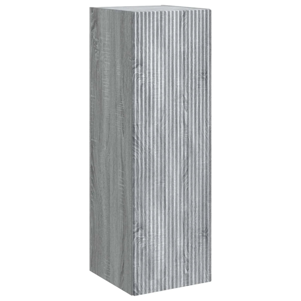 Set di mobili per il bagno 5 pz Sonoma grigio 3405979