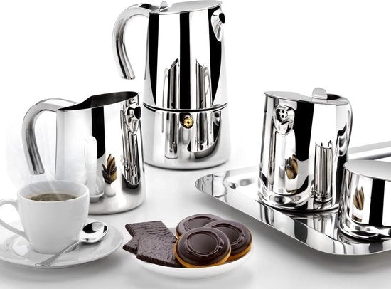 Caffettiera in 18/10 acciaio inossidabile 2 tazze