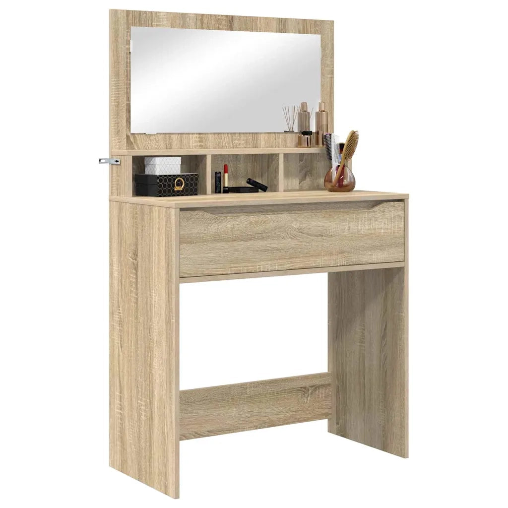 Tavoli da Trucco per Camera da Letto con cassetto Rovere Sonoma