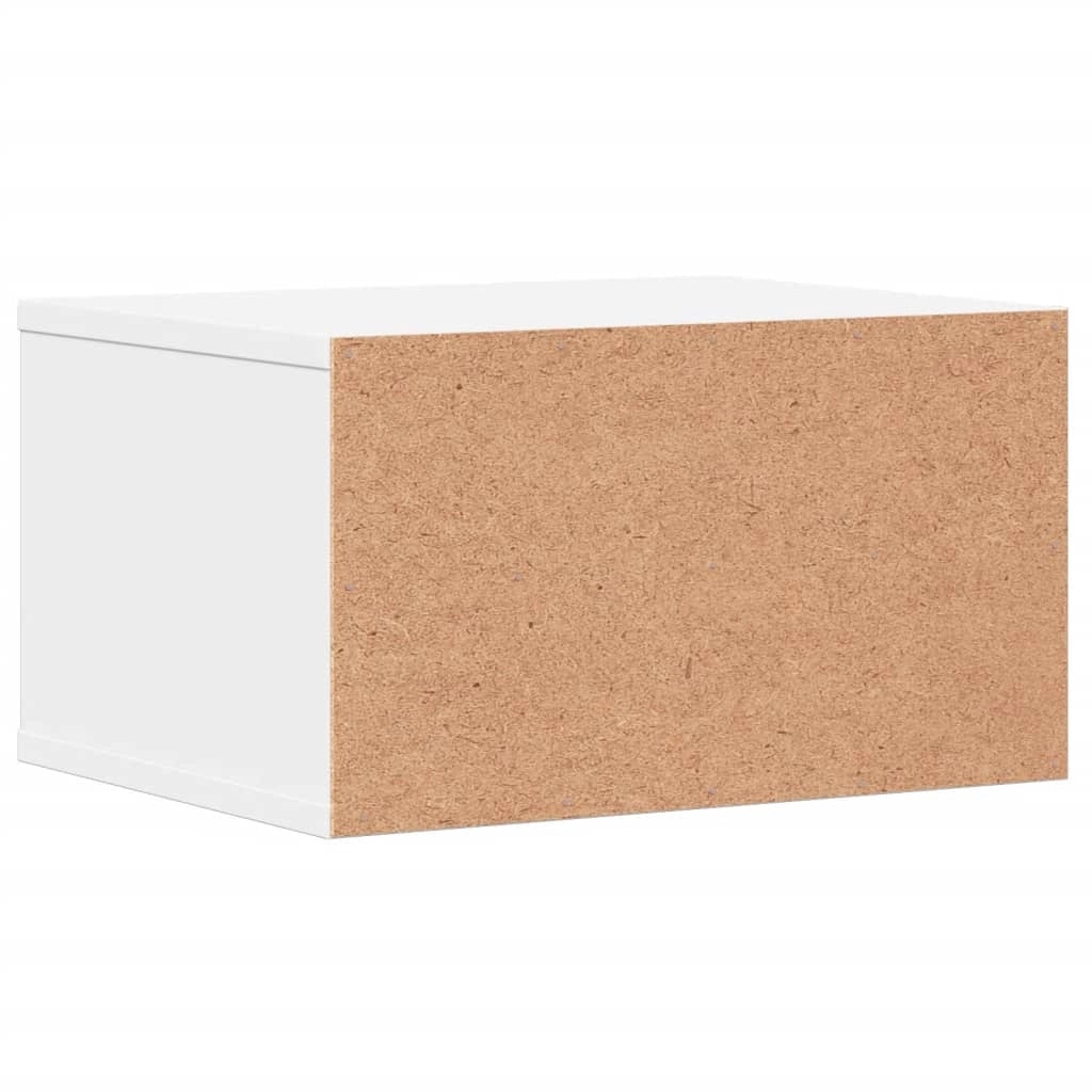 Supporto per stampante tavolo mobile per ufficio 40 x 32 x 22,5 cm legno ingegnerizzato bianco 02_0044727