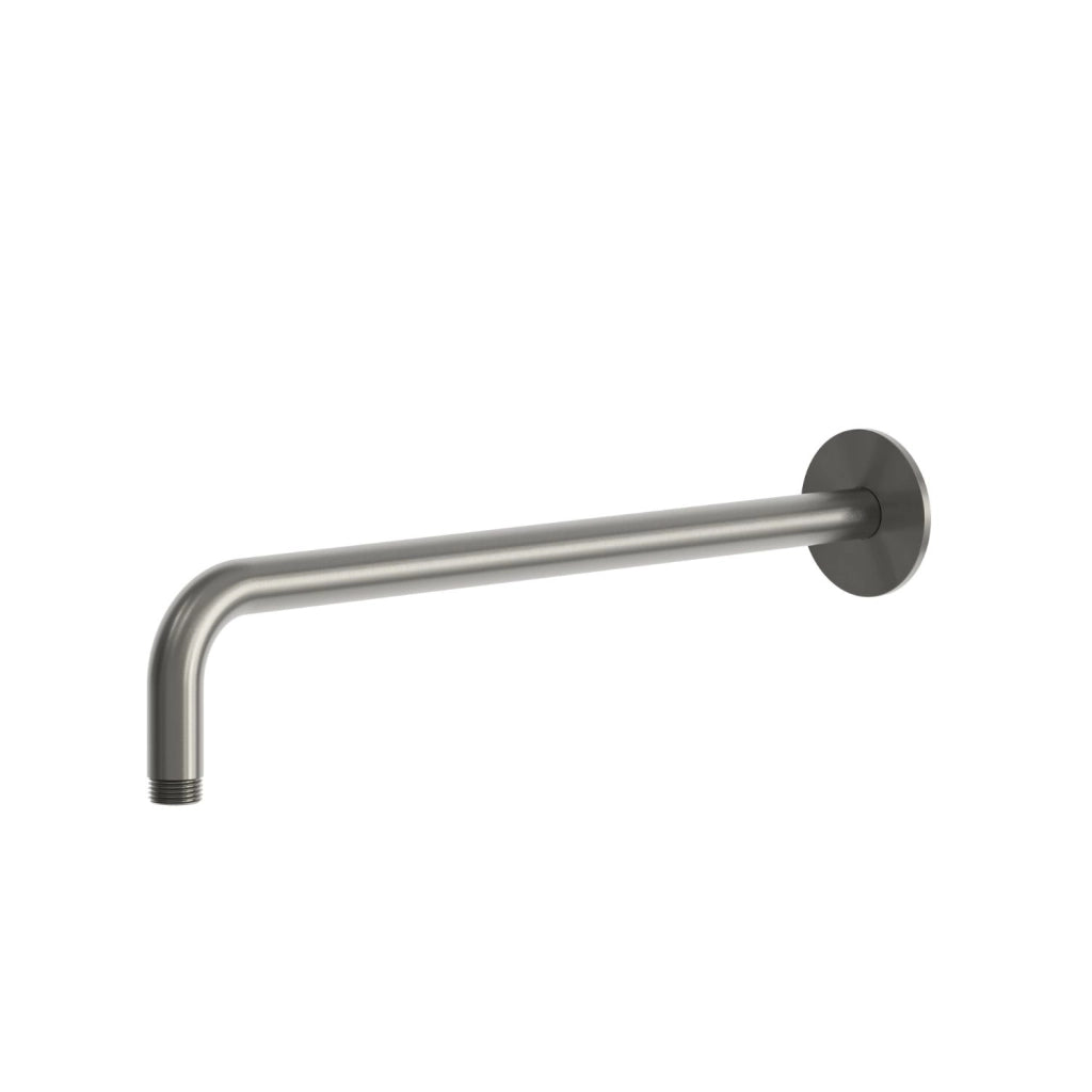 SINED Braccio doccia parete in acciaio inox 316L finitura canna di fucile lungo modello Levante resistente e durevole per installazione parete BRACCIO-DOCCIA-PARETE-LEVANTE-CANNA-FUCILE