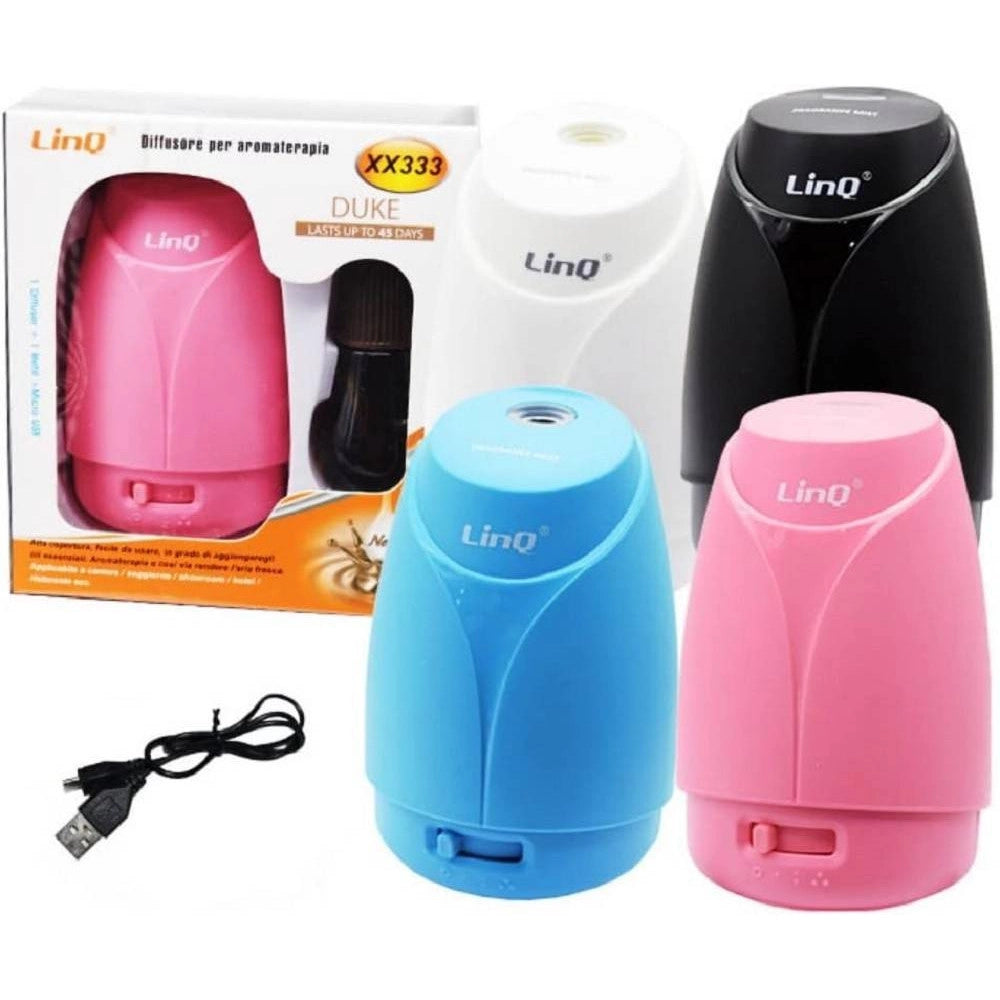 Trade Shop - Mini Diffusore Per Oli Essenziali Aroma Profumo Aromaterapia Portatile Usb Xx333 -