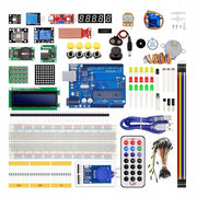Kit di Avvio Programmazione Arduino XXL UNRR3 – Ideale per Principianti | Scheda UNO, Sensori RFID, Temperatura, Acqua