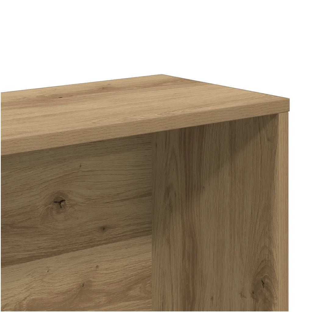 vidaXL Libreria Rovere Artigianale 157x24x160 cm Legno Multistrato